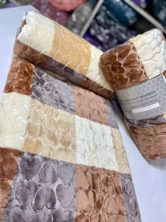 تصویر 2 از پتو شادیلون طرح‌دار ضخیم، سبک و گرم و اقتصاد